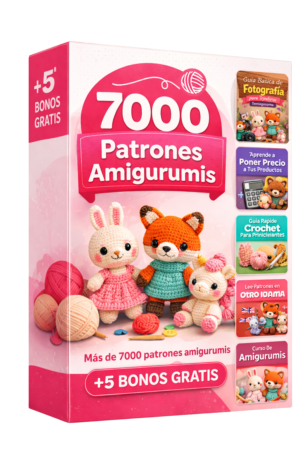 Pack +7000 Patrones Amigurumis